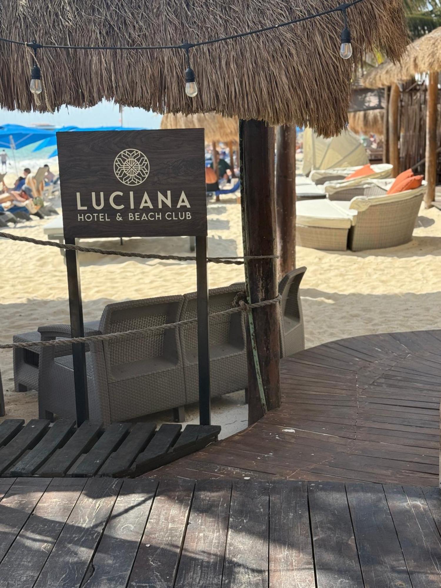 Luciana Hotel & Beach Club Плая-дель-Кармен Экстерьер фото